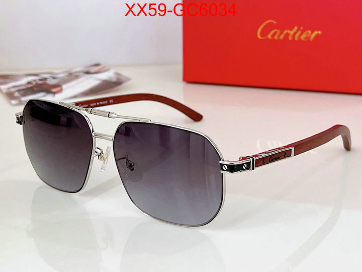 Glasses-Cartier mirror quality ID: GC6034 $: 59USD
