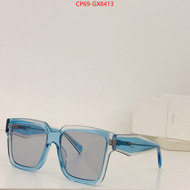 Glasses-Prada top quality website ID: GX8413 $: 69USD