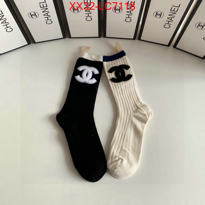 Sock-Chanel buy 2024 replica ID: LC7118 $: 32USD