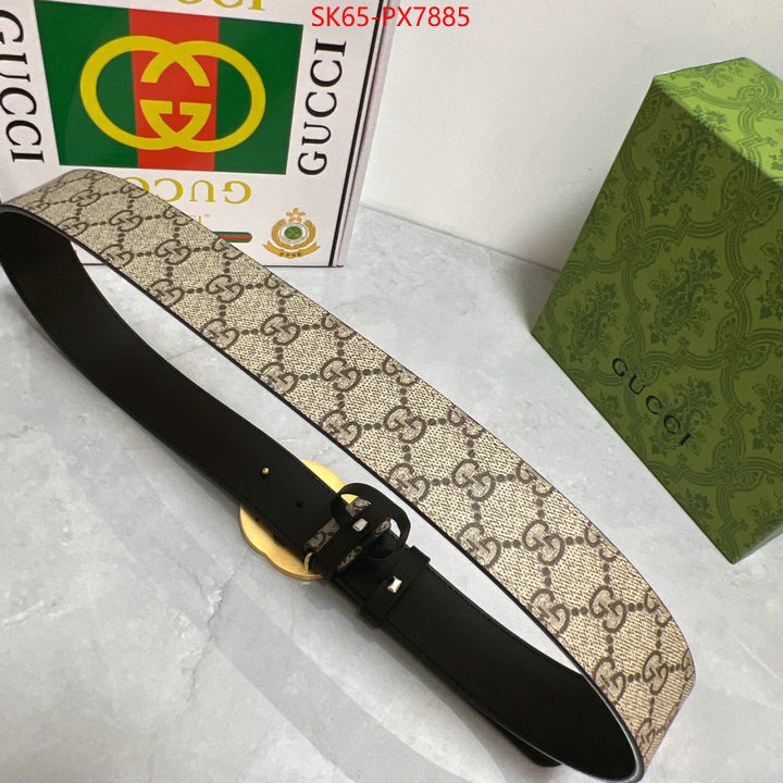 Belts-Gucci shop ID: PX7885 $: 65USD