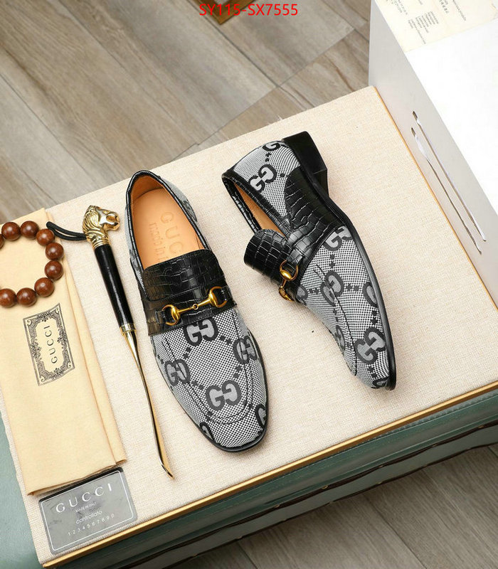 Men Shoes-Gucci highest product quality ID: SX7555 $: 115USD