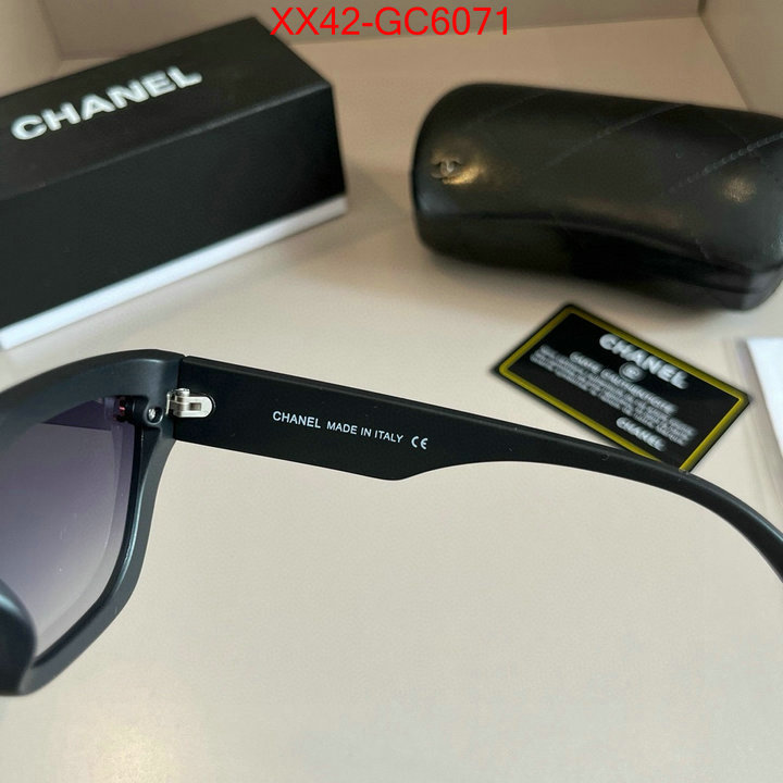 Glasses-Chanel 1:1 replica wholesale ID: GC6071 $: 42USD