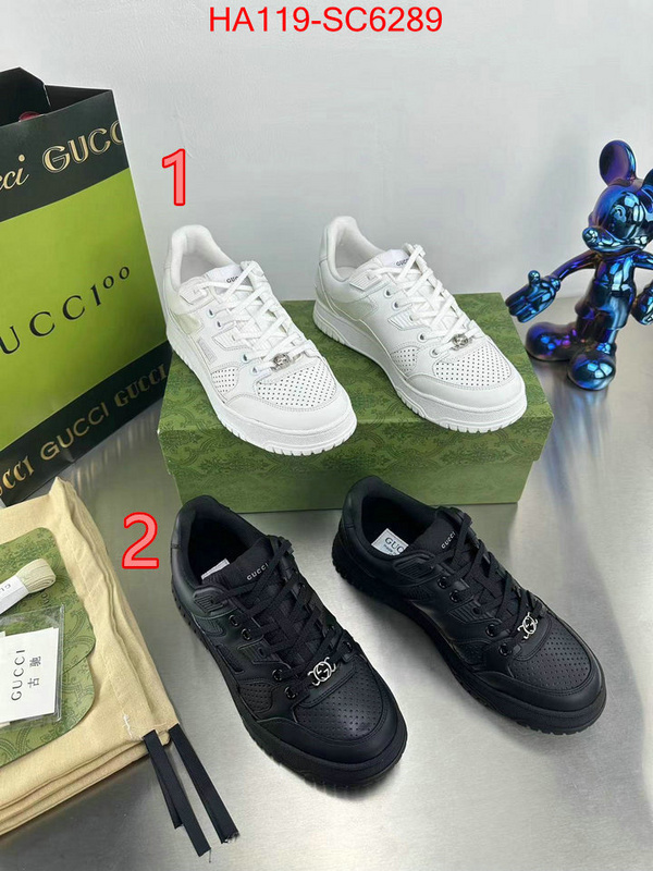 Men Shoes-Gucci high quality replica ID: SC6289 $: 119USD