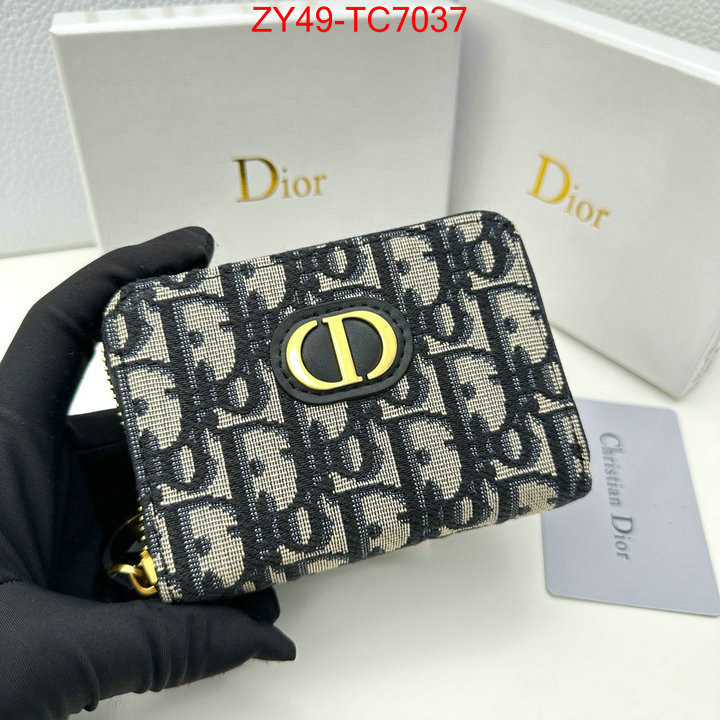 Dior Bags(4A)-Wallet- top sale ID: TC7037 $: 49USD,