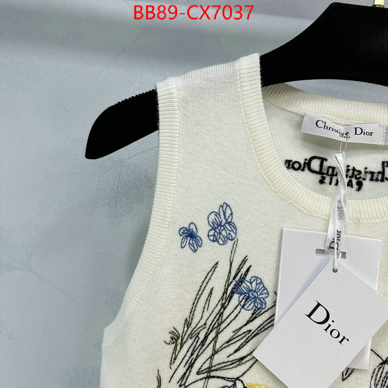 Clothing-Dior replica aaaaa+ designer ID: CX7037 $: 89USD