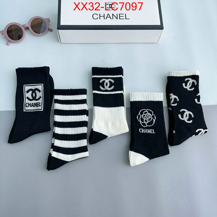 Sock-Chanel best replica 1:1 ID: LC7097 $: 32USD