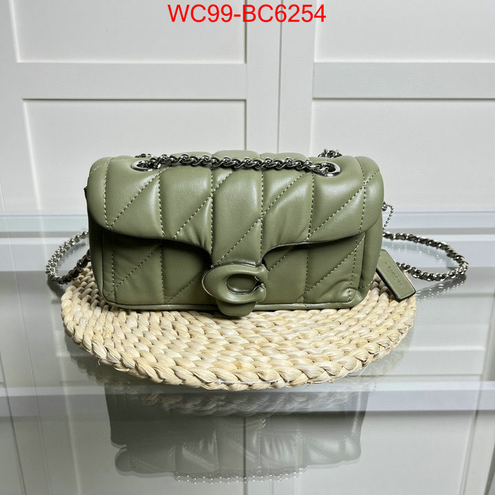 Coach Bags(4A)-Diagonal fake ID: BC6254 $: 99USD,