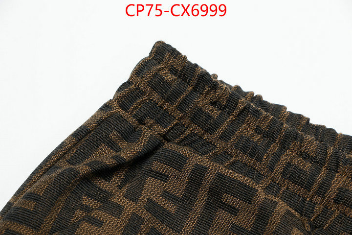 Clothing-Fendi wholesale imitation designer replicas ID: CX6999 $: 75USD