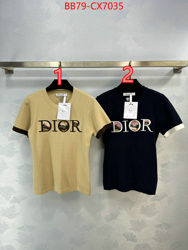 Clothing-Dior what is aaaaa quality ID: CX7035 $: 79USD