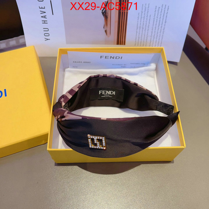 Hair band-Fendi can you buy knockoff ID: AC5871 $: 29USD