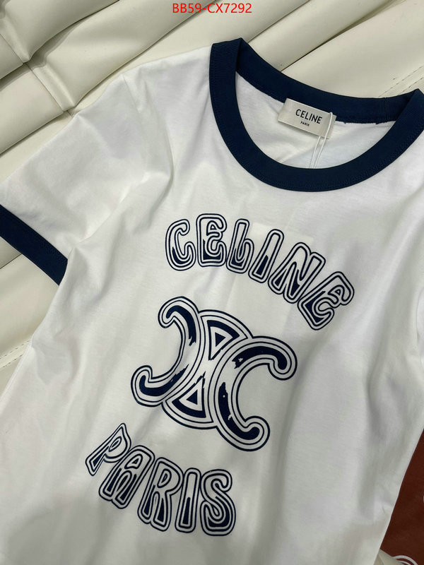 Clothing-Celine designer fashion replica ID: CX7292 $: 59USD