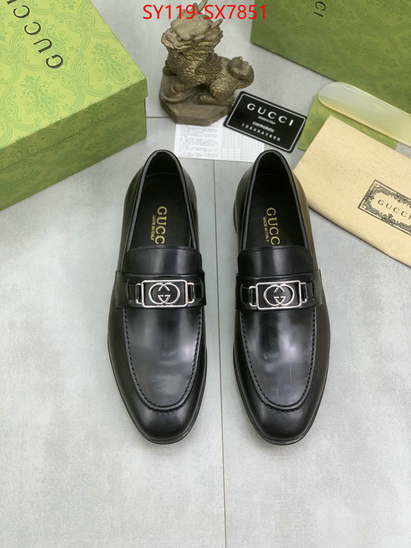 Men Shoes-Gucci what is a counter quality ID: SX7851 $: 119USD