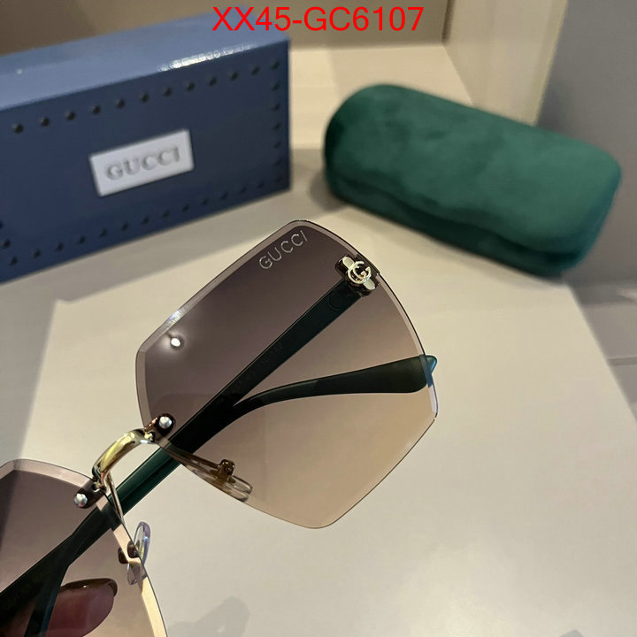 Glasses-Gucci 2024 perfect replica designer ID: GC6107 $: 45USD