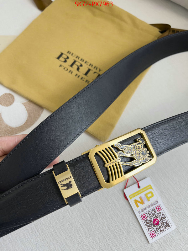 Belts-Burberry high quality replica ID: PX7963 $: 72USD