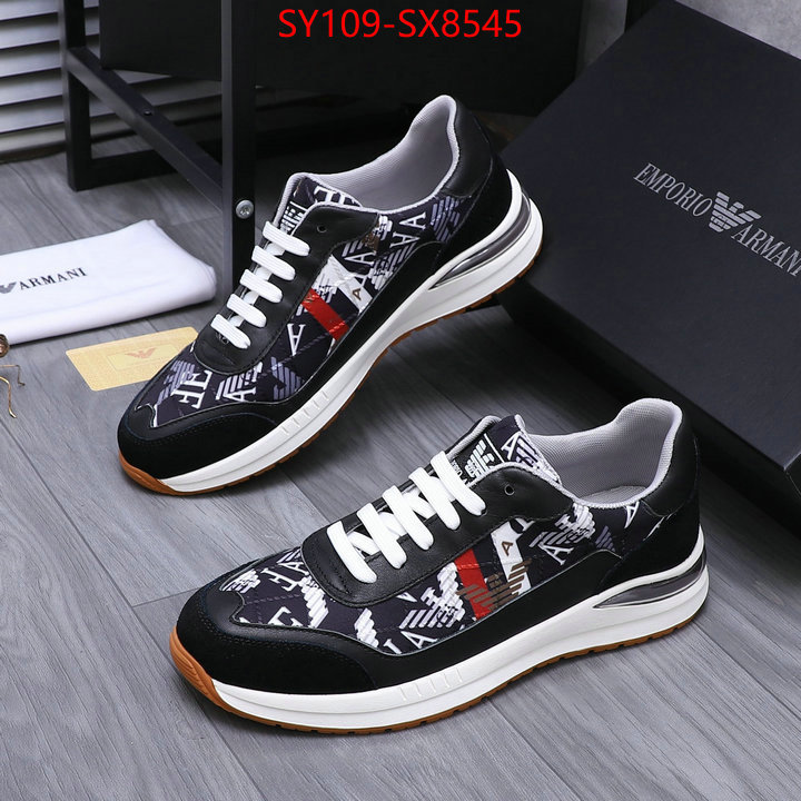 Men shoes-Armani top designer replica ID: SX8545 $: 109USD