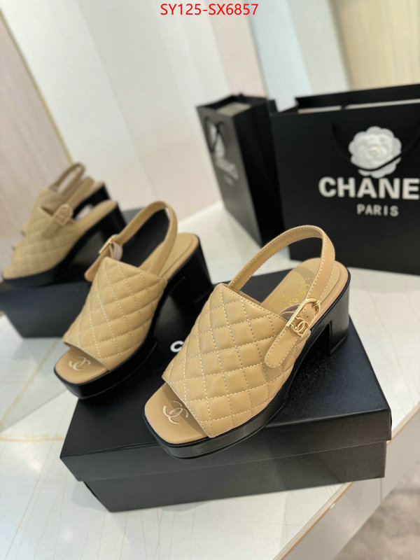 Women Shoes-Chanel replcia cheap ID: SX6857 $: 125USD