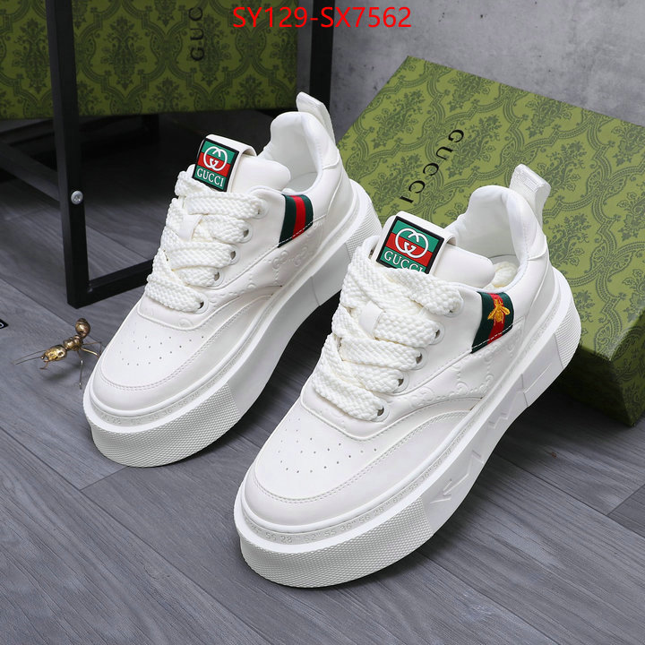 Men Shoes-Gucci buy best quality replica ID: SX7562 $: 129USD