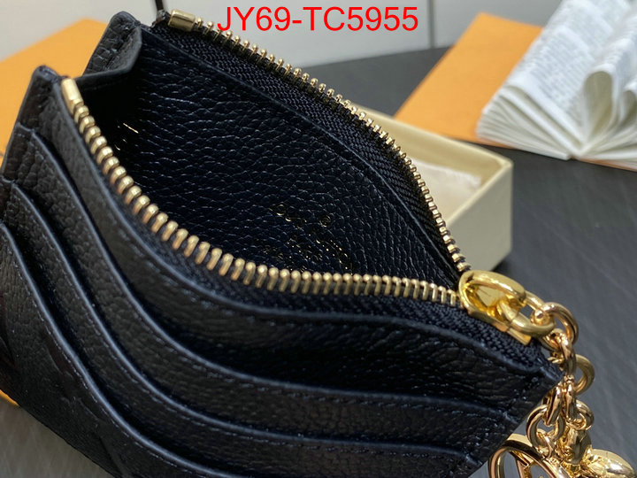 LV Bags(TOP)-Wallet luxury fashion replica designers ID: TC5955 $: 69USD,