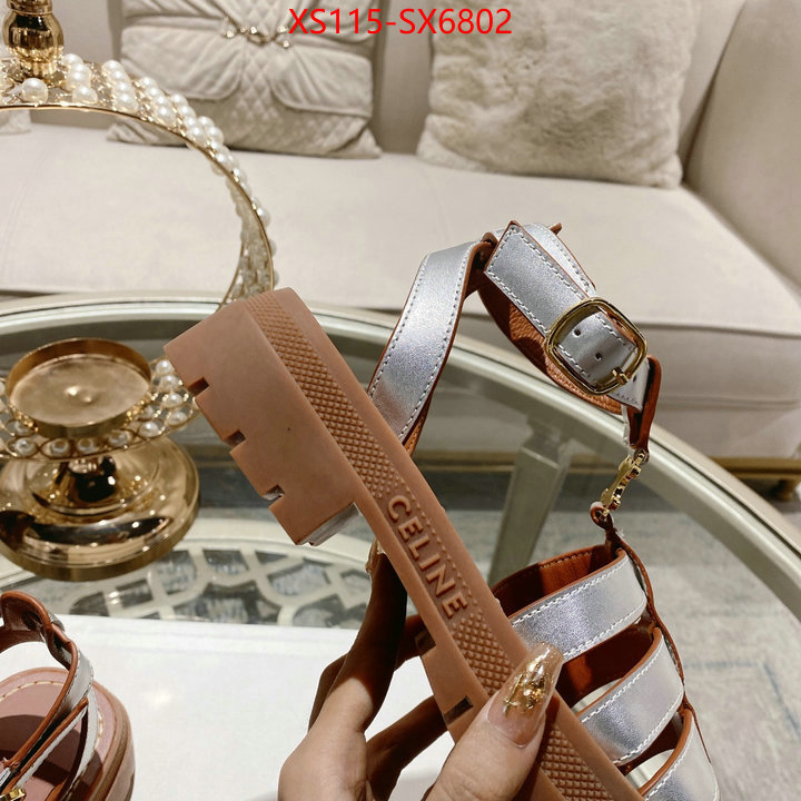 Women Shoes-CELINE fake aaaaa ID: SX6802 $: 115USD