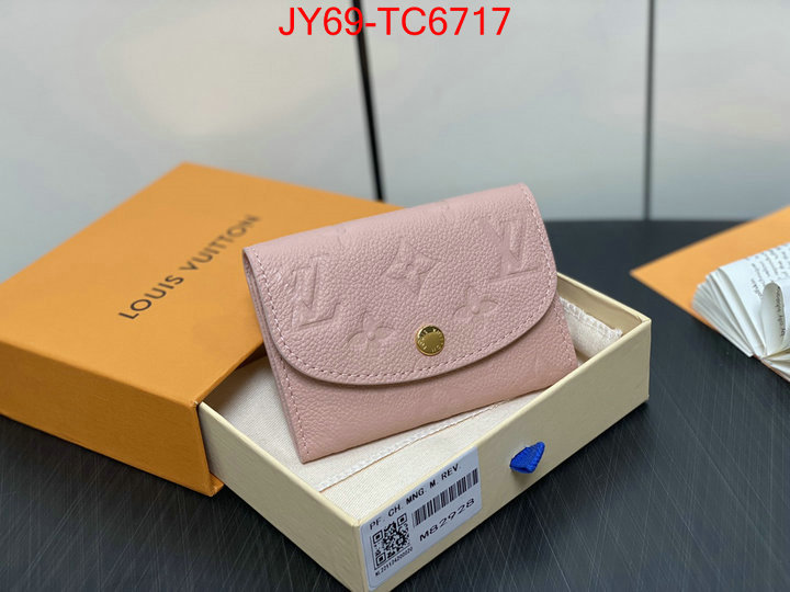 LV Bags(TOP)-Wallet where to buy replicas ID: TC6717 $: 69USD,