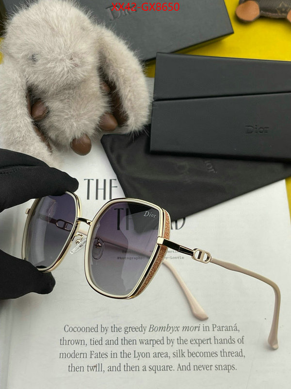 Glasses-Dior shop the best high quality ID: GX8650 $: 42USD