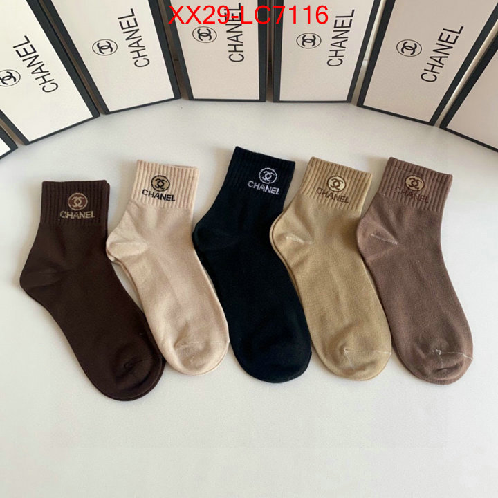 Sock-Chanel can you buy knockoff ID: LC7116 $: 29USD