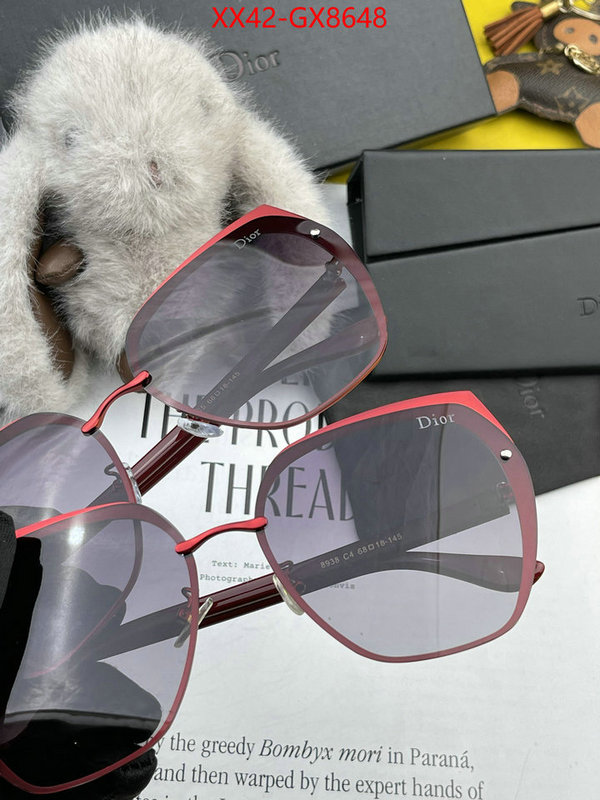 Glasses-Dior replica 1:1 high quality ID: GX8648 $: 42USD