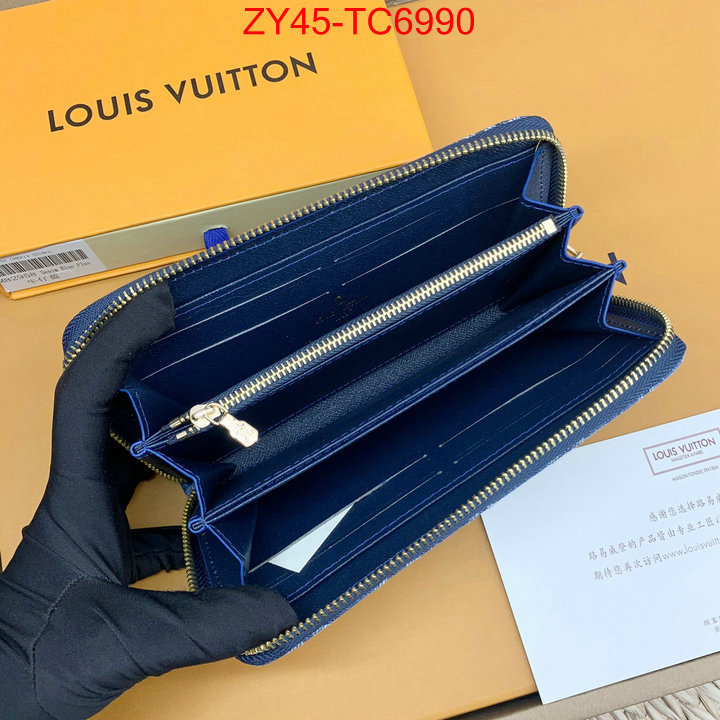 LV Bags(4A)-Wallet buy best quality replica ID: TC6990 $: 45USD,