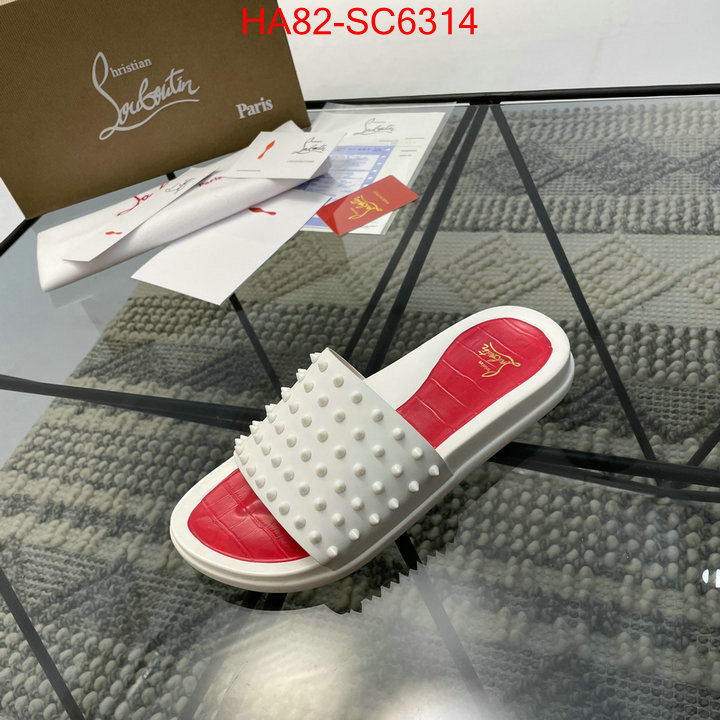 Men Shoes-Christian Louboutin top fake designer ID: SC6314 $: 82USD