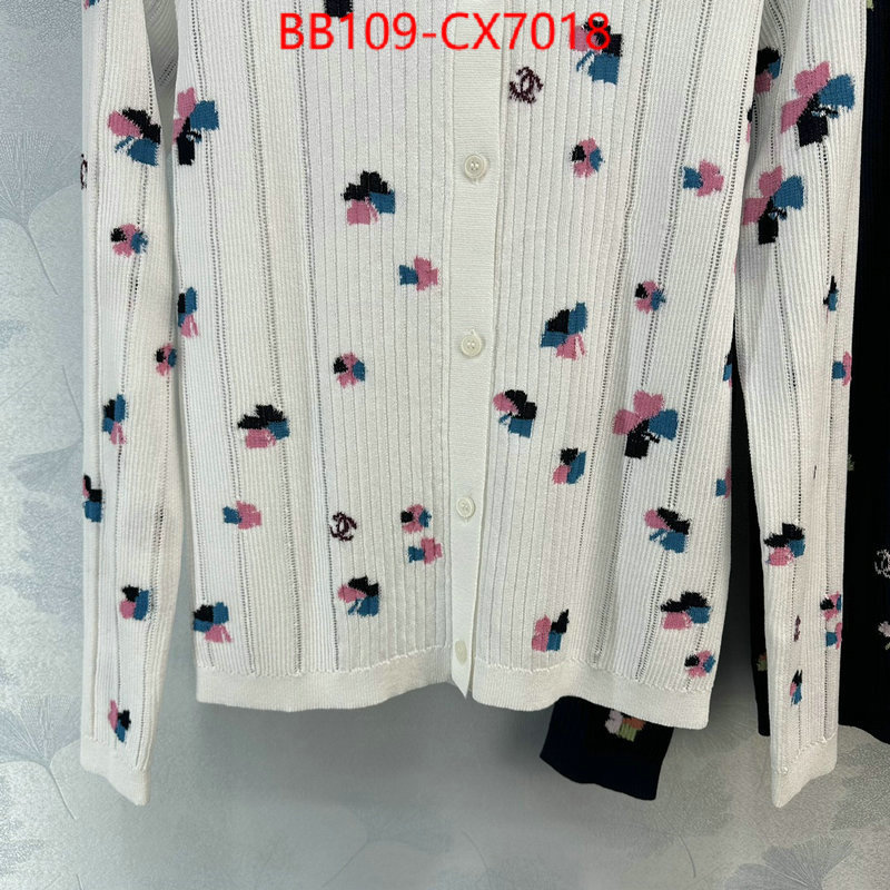 Clothing-Chanel where to find the best replicas ID: CX7018 $: 109USD