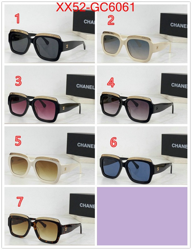 Glasses-Chanel replica aaaaa+ designer ID: GC6061 $: 52USD