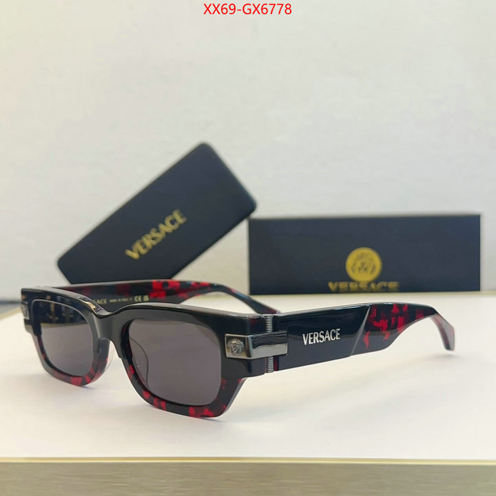 Glasses-Versace top 1:1 replica ID: GX6778 $: 69USD