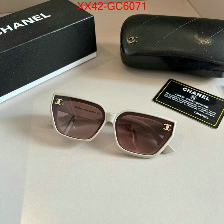 Glasses-Chanel 1:1 replica wholesale ID: GC6071 $: 42USD