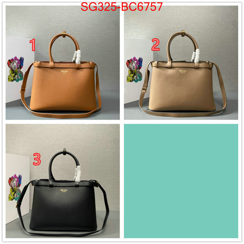 Prada Bags(TOP)-Handbag- where to find best ID: BC6757 $: 325USD,