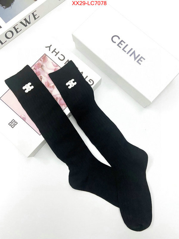 Sock-CELINE supplier in china ID: LC7078 $: 29USD