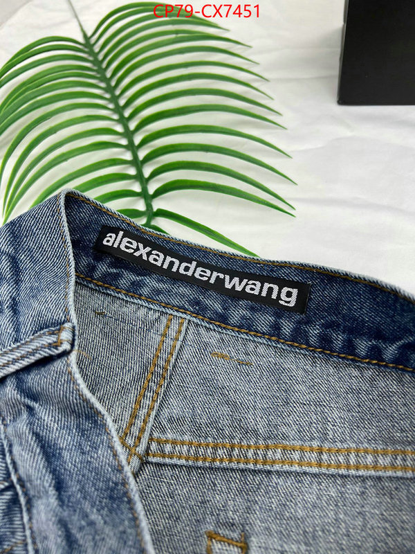 Clothing-Alexander Wang replica sale online ID: CX7451 $: 79USD