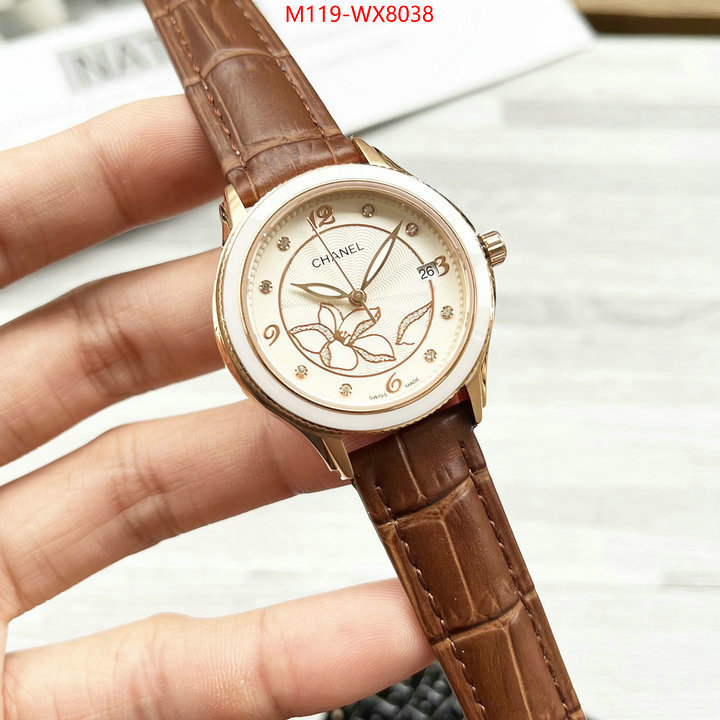 Watch(4A)-Chanel same as original ID: WX8038 $: 119USD