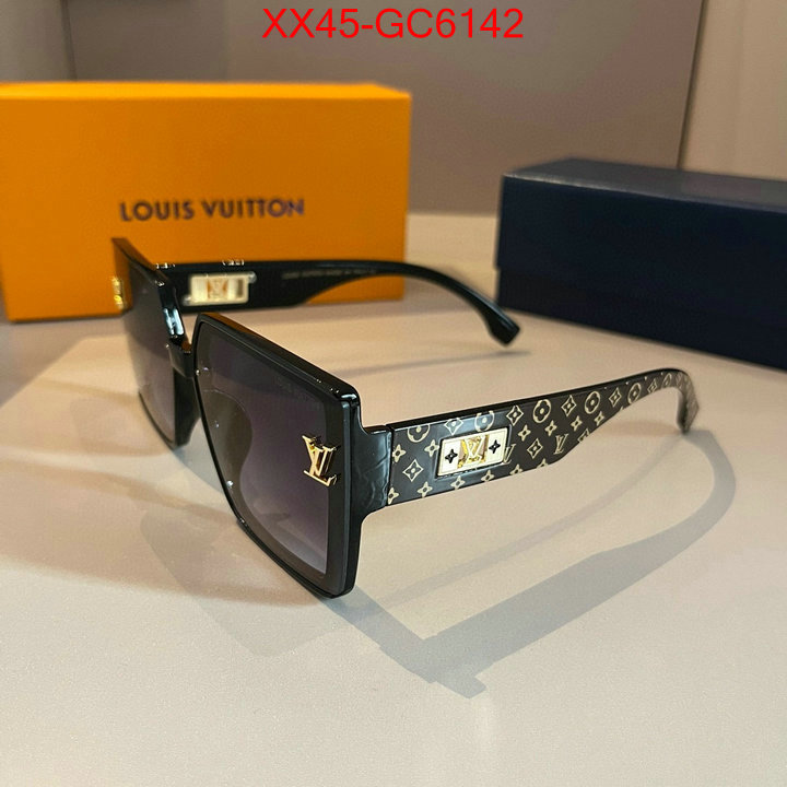 Glasses-LV brand designer replica ID: GC6142 $: 45USD