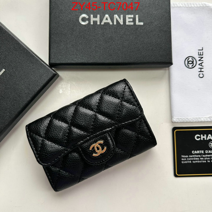 Chanel Bags(4A)-Wallet- perfect quality ID: TC7047 $: 45USD,