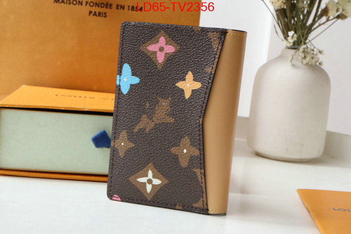 LV Bags(TOP)-Wallet designer fake ID: TV2356 $: 65USD,