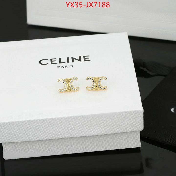 Jewelry-CELINE best quality fake ID: JX7188 $: 35USD
