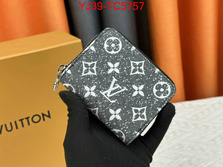 LV Bags(4A)-Wallet luxury 7 star replica ID: TC5757 $: 39USD,