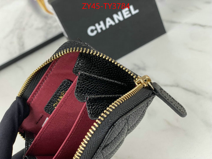 Chanel Bags(4A)-Wallet- top quality replica ID: TY3784 $: 45USD,