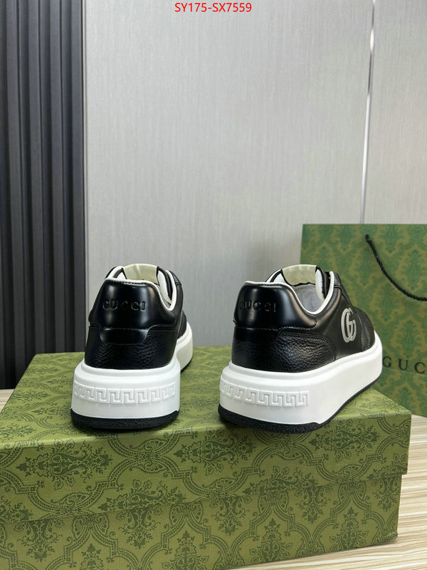 Men Shoes-Gucci top sale ID: SX7559 $: 175USD