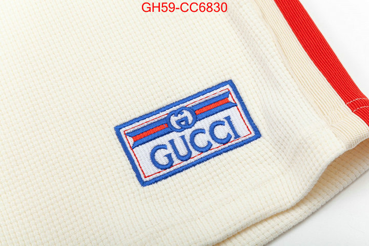 Clothing-Gucci designer wholesale replica ID: CC6830 $: 59USD