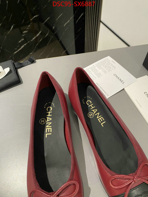 Women Shoes-Chanel how to find designer replica ID: SX6887 $: 95USD