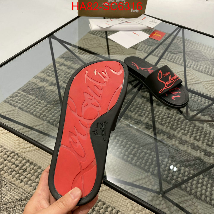 Men Shoes-Christian Louboutin luxury cheap ID: SC6316 $: 82USD