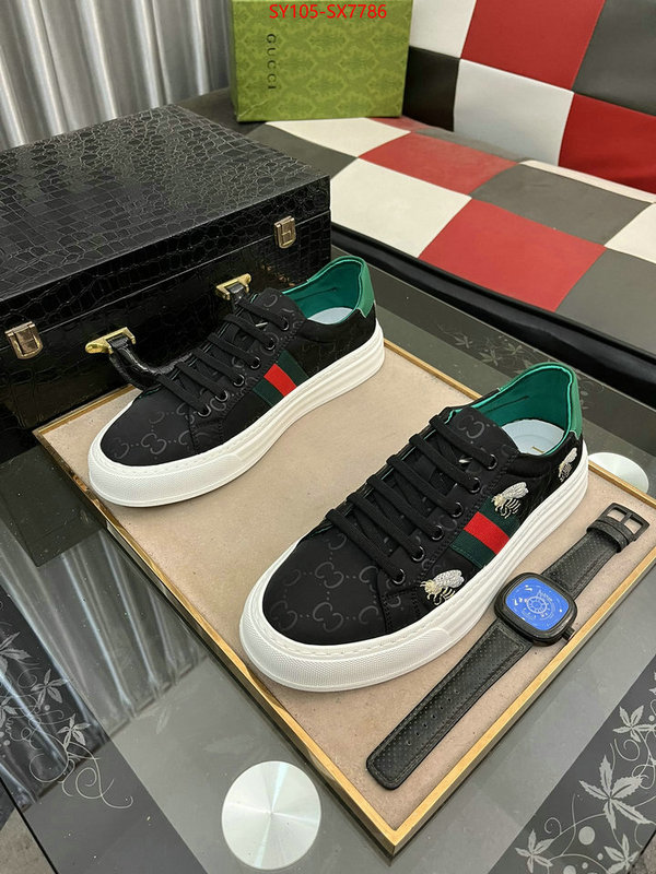 Men Shoes-Gucci knockoff highest quality ID: SX7786 $: 105USD