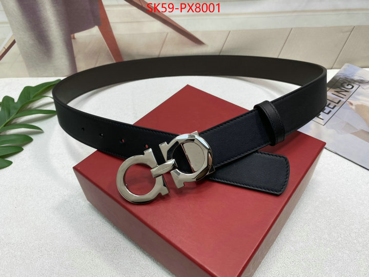 Belts-Ferragamo top perfect fake ID: PX8001 $: 59USD