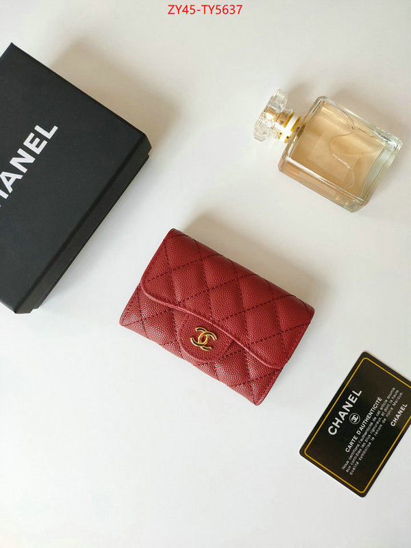 Chanel Bags(4A)-Wallet- replica aaaaa+ designer ID: TY5637 $: 45USD,